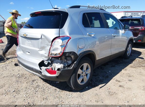 KL7CJLSB8KB954946 2019 CHEVROLET TRAX Silver Դիմացի տեսք