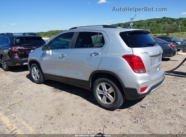 KL7CJLSB8KB954946 2019 CHEVROLET TRAX Silver Հետևի ձախ