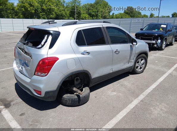 KL7CJLSB8KB961735 2019 CHEVROLET TRAX Silver Հետևի աջ