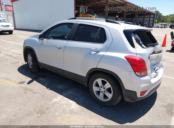 KL7CJLSB8KB961735 2019 CHEVROLET TRAX Silver Հետևի ձախ