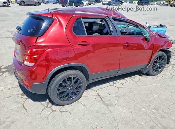 KL7CJLSB8MB323391 2021 CHEVROLET TRAX Red უკანა მარჯვენა