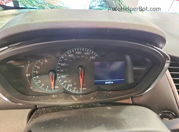 KL7CJLSB8MB323391 2021 CHEVROLET TRAX Red ხელსაწყოთა პანელის ხედი