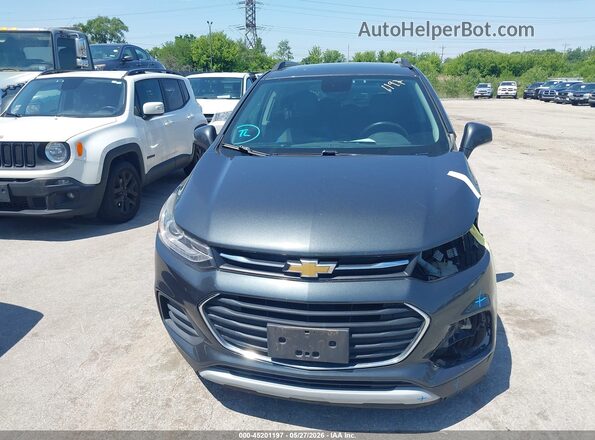 KL7CJLSB9JB716232 2018 CHEVROLET TRAX Gray Սարքավորումների վահանակի տեսք