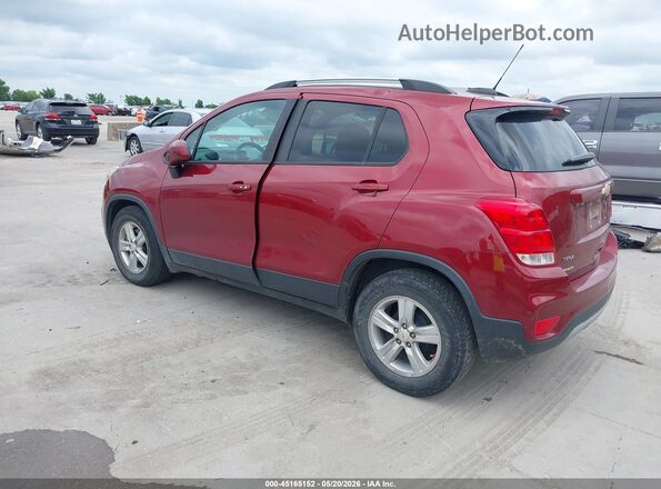 KL7CJLSB9MB345948 2021 CHEVROLET TRAX Red Задня ліва чверть