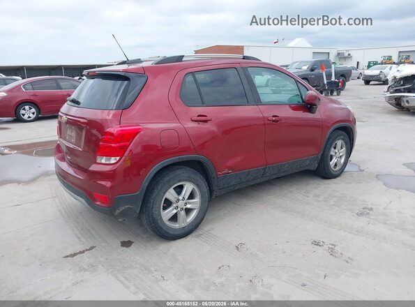 KL7CJLSB9MB345948 2021 CHEVROLET TRAX Red Задня права чверть