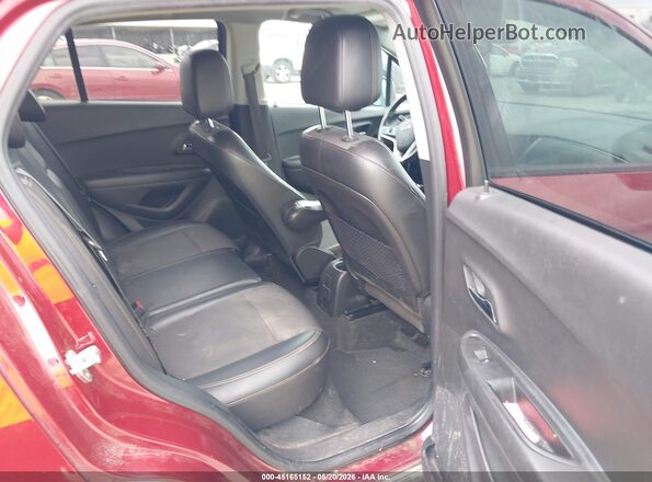 KL7CJLSB9MB345948 2021 CHEVROLET TRAX Red Вид наклейки з VIN-кодом