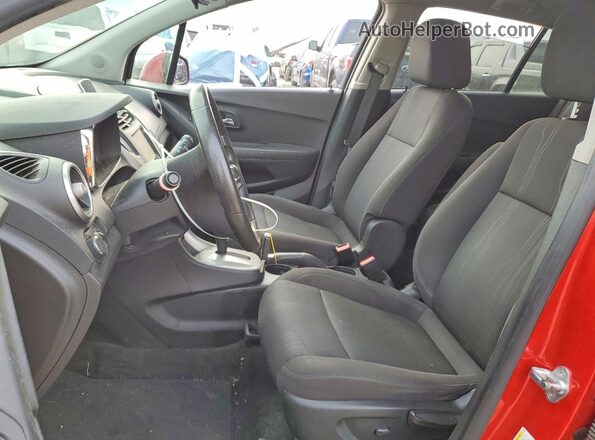 KL7CJLSBXGB755985 2016 CHEVROLET TRAX Red 