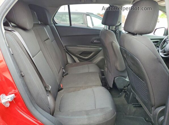 KL7CJLSBXGB755985 2016 CHEVROLET TRAX Red 