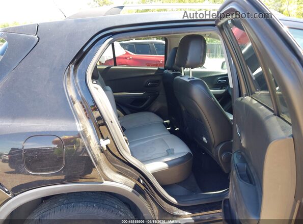 KL7CJLSM1MB363457 2021 CHEVROLET TRAX Black Widok naklejki z numerem VIN