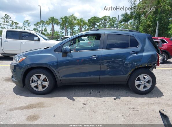 KL7CJLSM4NB564626 2022 CHEVROLET TRAX Blue 