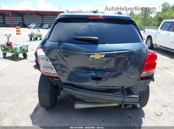 KL7CJLSM4NB564626 2022 CHEVROLET TRAX Blue Դիմացի տեսք