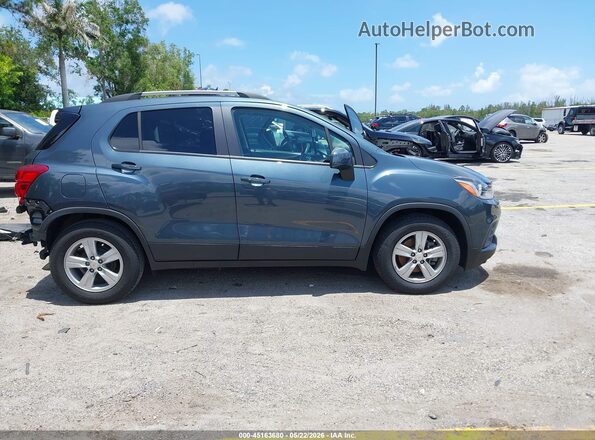 KL7CJLSM4NB564626 2022 CHEVROLET TRAX Blue Սալոնի 360 աստիճան տեսք