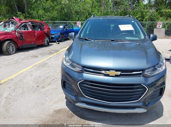 KL7CJLSM4NB564626 2022 CHEVROLET TRAX Blue Սալոնի հետևի տեսք