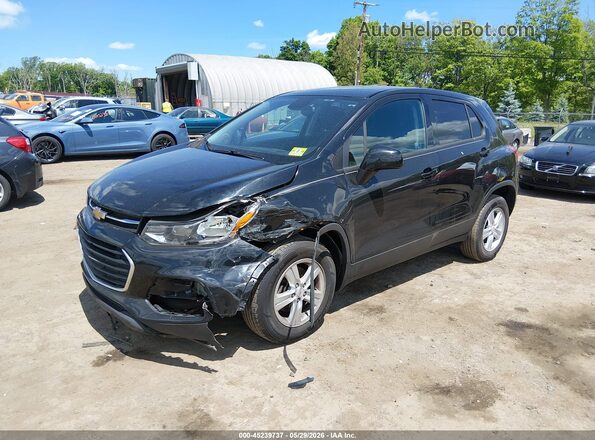 KL7CJNSB1LB085524 2020 CHEVROLET TRAX Black Передня ліва чверть