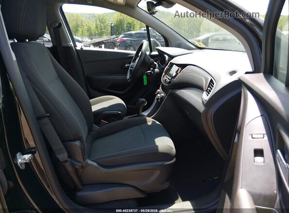KL7CJNSB1LB085524 2020 CHEVROLET TRAX Black Вид салону спереду