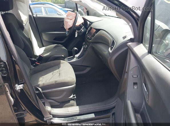 KL7CJNSB2MB345849 2021 CHEVROLET TRAX Black Widok wnętrza z przodu