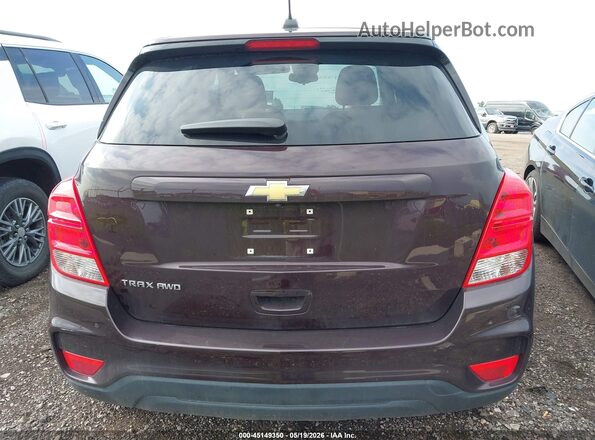 KL7CJNSB3MB346637 2021 CHEVROLET TRAX Burgundy 