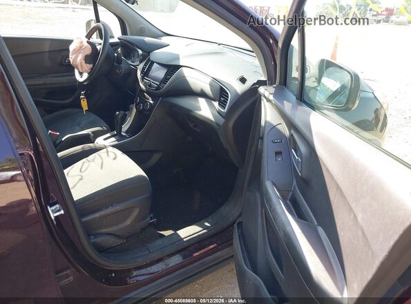 KL7CJNSB5MB349202 2021 CHEVROLET TRAX Purple Widok wnętrza z przodu