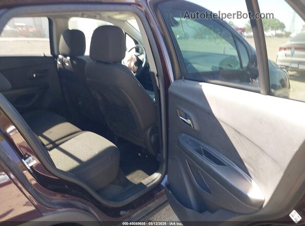 KL7CJNSB5MB349202 2021 CHEVROLET TRAX Purple Widok naklejki z numerem VIN