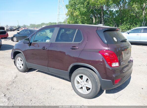 KL7CJNSB5MB349202 2021 CHEVROLET TRAX Purple Tył lewy