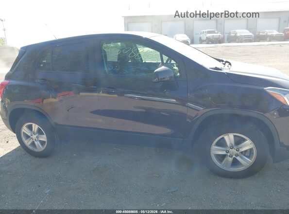 KL7CJNSB5MB349202 2021 CHEVROLET TRAX Purple Widok wnętrza z tyłu