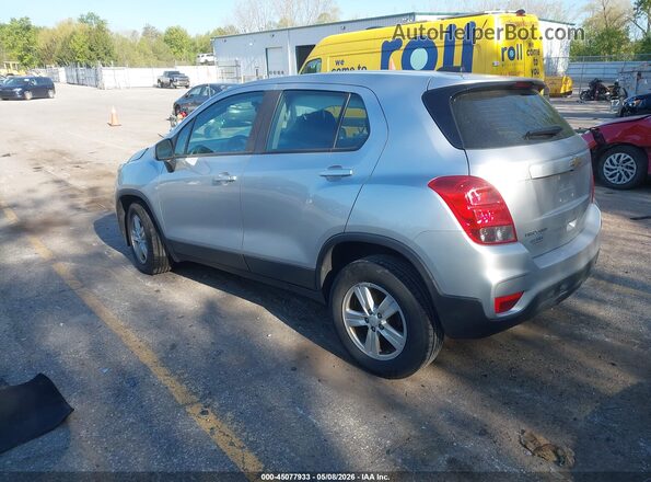 KL7CJNSB6HB240754 2017 CHEVROLET TRAX Silver 