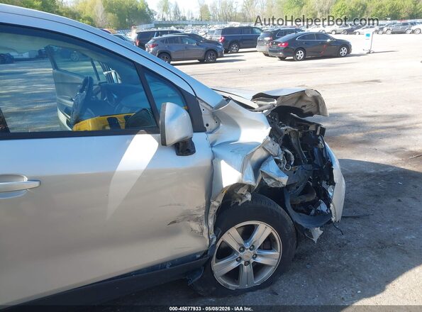 KL7CJNSB6HB240754 2017 CHEVROLET TRAX Silver 