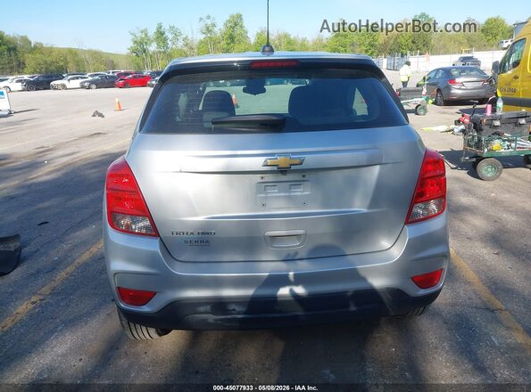 KL7CJNSB6HB240754 2017 CHEVROLET TRAX Silver 