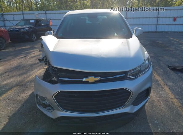 KL7CJNSB6HB240754 2017 CHEVROLET TRAX Silver 