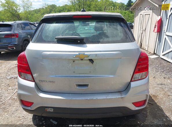 KL7CJNSB7JB625052 2018 CHEVROLET TRAX Серебряный 