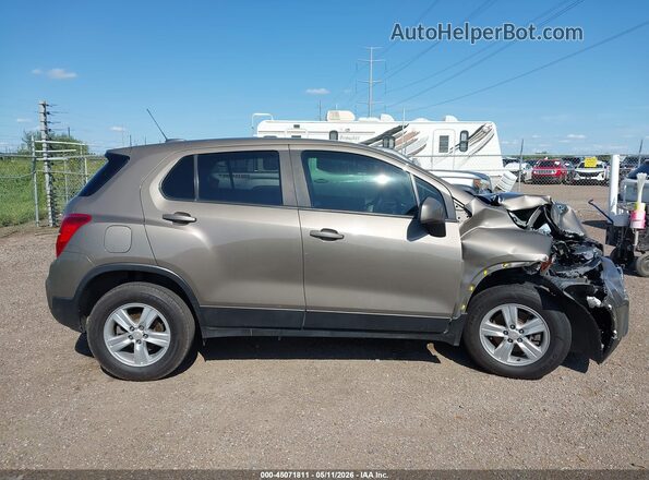 KL7CJNSM4NB516152 2022 CHEVROLET TRAX Brown Rear interior view