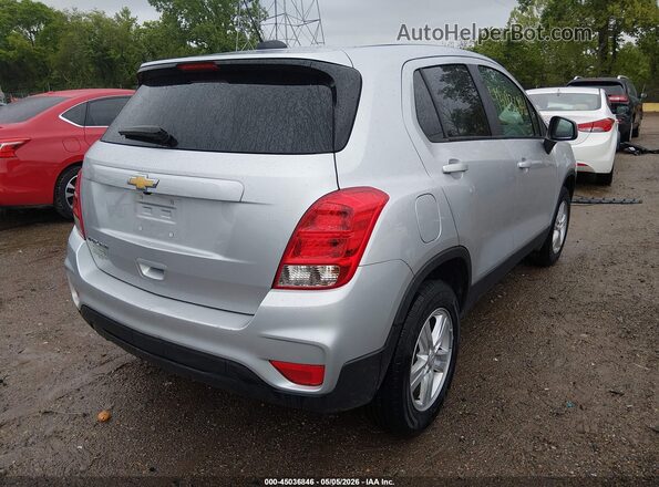 KL7CJNSM6NB549072 2022 CHEVROLET TRAX Silver Հետևի աջ