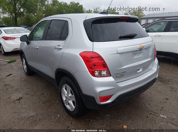 KL7CJNSM6NB549072 2022 CHEVROLET TRAX Silver Հետևի ձախ