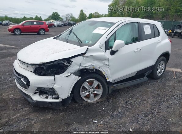 KL7CJNSM6NB549301 2022 CHEVROLET TRAX White Առջևի ձախ երեք քառորդ տեսարան