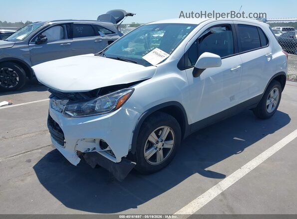 KL7CJNSM7NB512581 2022 CHEVROLET TRAX White Առջևի ձախ երեք քառորդ տեսարան