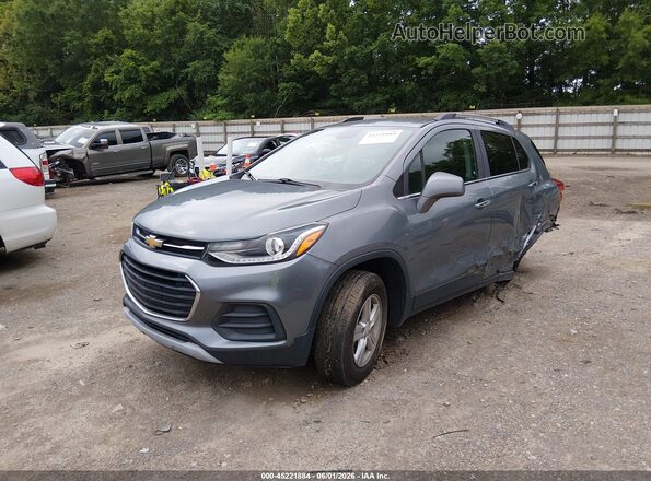 KL7CJPSB0KB720288 2019 CHEVROLET TRAX Light Blue Передняя левая четверть