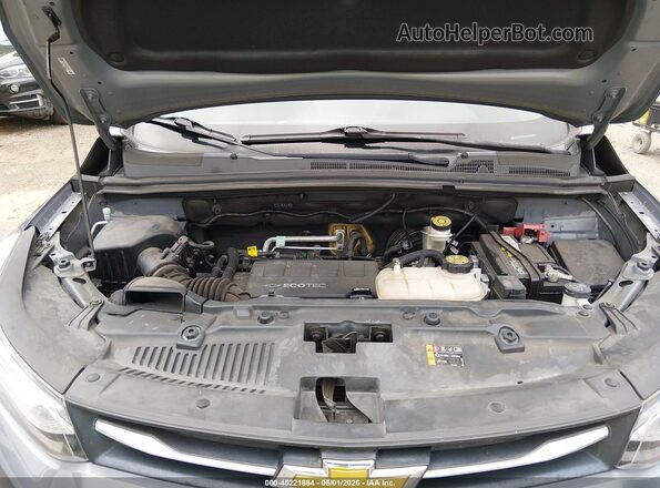 KL7CJPSB0KB720288 2019 CHEVROLET TRAX Light Blue Вид сзади