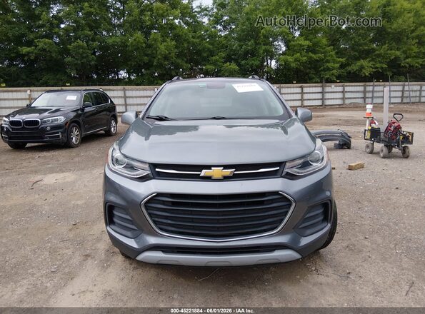 KL7CJPSB0KB720288 2019 CHEVROLET TRAX Light Blue Вид задней части салона