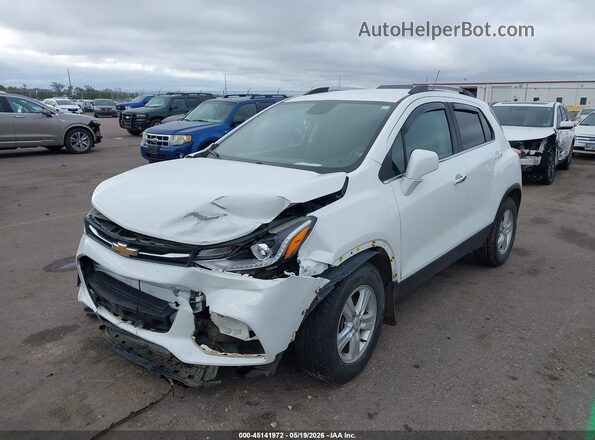 KL7CJPSB0LB065485 2020 CHEVROLET TRAX White Vista tres cuartos delantera izquierda