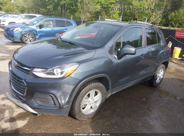 KL7CJPSB0MB322906 2021 CHEVROLET TRAX Gray 