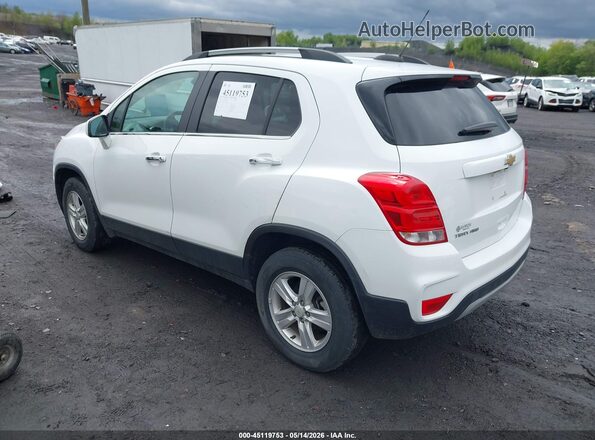 KL7CJPSB2KB947692 2019 CHEVROLET TRAX White Trasero izquierdo