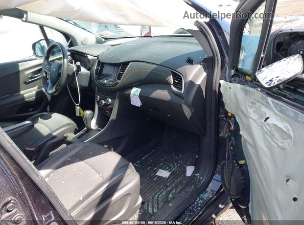 KL7CJPSB2MB337214 2021 CHEVROLET TRAX Black Widok wnętrza z przodu