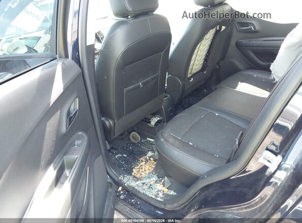 KL7CJPSB2MB337214 2021 CHEVROLET TRAX Black Widok naklejki z numerem VIN