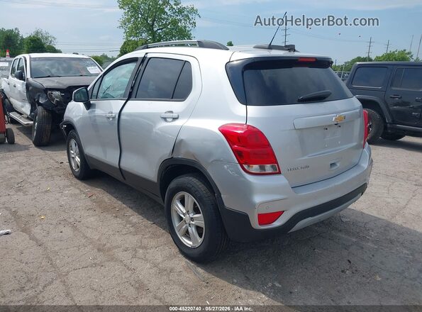 KL7CJPSB2MB358855 2021 CHEVROLET TRAX Silver Հետևի ձախ