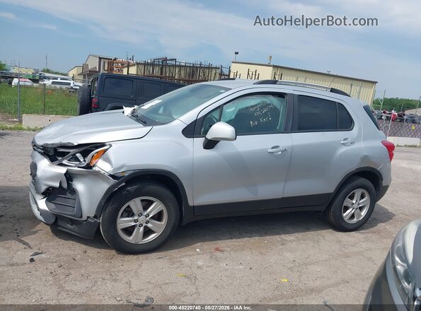 KL7CJPSB2MB358855 2021 CHEVROLET TRAX Silver Սալոնի 360 աստիճան տեսք
