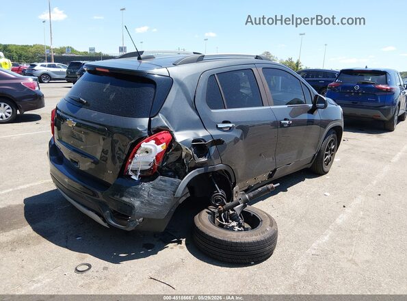 KL7CJPSB4JB716727 2018 CHEVROLET TRAX Gray უკანა მარჯვენა