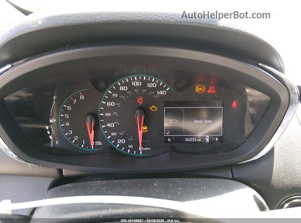 KL7CJPSB4JB716727 2018 CHEVROLET TRAX Gray უკანა სავარძლების ხედი