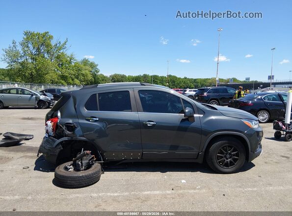 KL7CJPSB4JB716727 2018 CHEVROLET TRAX Gray უკანა სალონის ხედი