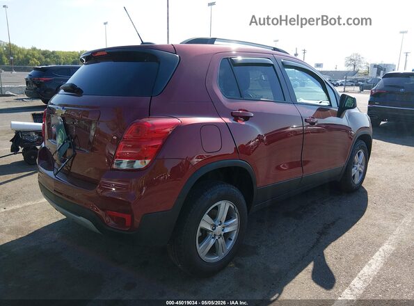 KL7CJPSB5MB357375 2021 CHEVROLET TRAX Red 