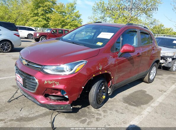 KL7CJPSB5MB357375 2021 CHEVROLET TRAX Red 